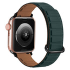 Reverse Buckle Magnetic Silicone Watch Band, For Apple Watch Series 8 45mm, For Apple Watch SE 2022 40mm, For Apple Watch SE 2022 44mm - DealBuddy