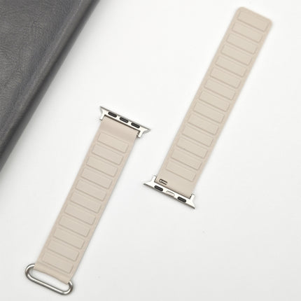 Reverse Buckle Magnetic Silicone Watch Band, For Apple Watch SE 44mm, For Apple Watch Series 6 40mm, For Apple Watch Series 6 44mm - DealBuddy