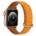 For Apple Watch Series 6 40mm / Rose Buckle Poppy Brown