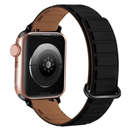 Reverse Buckle Magnetic Silicone Watch Band, For Apple Watch Series 10 46mm, For Apple Watch Series 10 42mm, For Apple Watch SE 2023 44mm - DealBuddy