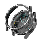 Diamond Hollow PC Watch Protective Case, For Samsung Galaxy Watch 6 44mm, For Samsung Galaxy Watch 6 40mm - DealBuddy