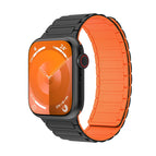 For Apple Watch Series 8 45mm / Black Orange