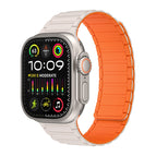 For Apple Watch Ultra 2 49mm / Starlight Orange