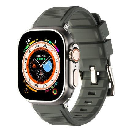 Double Ring Silicone Watch Band, For Apple Watch SE 40mm, For Apple Watch SE 44mm, For Apple Watch 6 40mm, For Apple Watch 6 44mm - DealBuddy