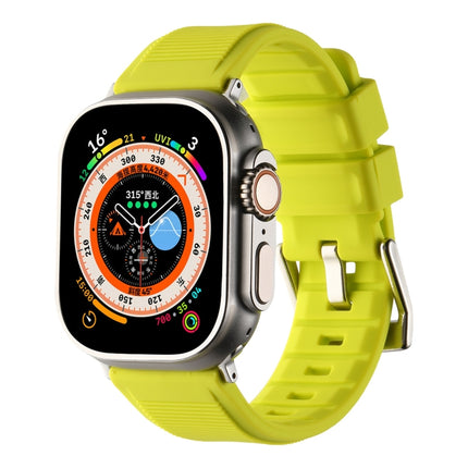 Double Ring Silicone Watch Band, For Apple Watch 3 38mm, For Apple Watch 3 42mm, For Apple Watch 2 42mm, For Apple Watch 2 38mm - DealBuddy