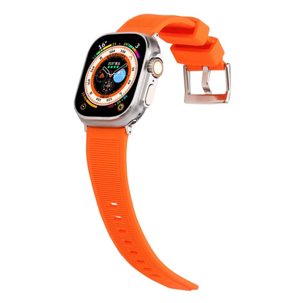 Double Ring Silicone Watch Band, For Apple Watch SE 2022 44mm, For Apple Watch 9 41mm, For Apple Watch 7 41mm, For Apple Watch 7 45mm - DealBuddy