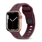 For Apple Watch SE 44mm / Wine Red