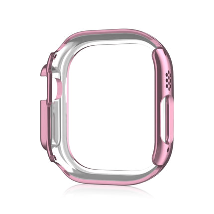 Double Row Diamond Hollow PC Watch Case