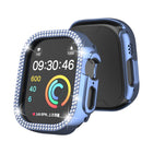 Double Row Diamond Hollow PC Watch Case
