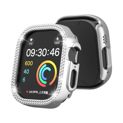 Double Row Diamond Hollow PC Watch Case, For Apple Watch Ultra 2 / Ultra 49mm - DealBuddy