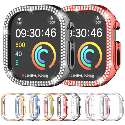 Double Row Diamond Hollow PC Watch Case, For Apple Watch Ultra 2 / Ultra 49mm - DealBuddy