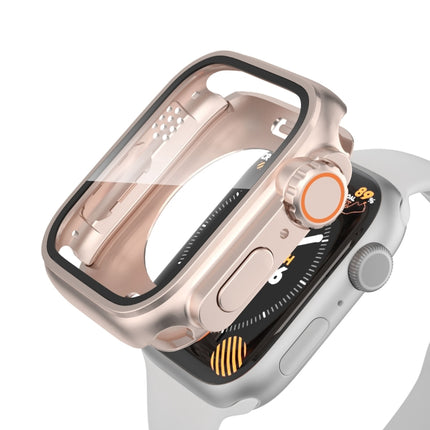 Change to Ultra 49mm Waterproof All-Inclusive Film Hybrid PC Watch Case, For Apple Watch Series 6 / 5 / 4 / SE 44mm, For Apple Watch Series 6 / 5 / 4 / SE 40mm, For Apple Watch Series 9 / 8 / 7 45mm, For Apple Watch Series 9 / 8 / 7 41mm - DealBuddy