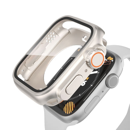 Change to Ultra 49mm Waterproof All-Inclusive Film Hybrid PC Watch Case, For Apple Watch Series 6 / 5 / 4 / SE 44mm, For Apple Watch Series 6 / 5 / 4 / SE 40mm, For Apple Watch Series 9 / 8 / 7 45mm, For Apple Watch Series 9 / 8 / 7 41mm - DealBuddy