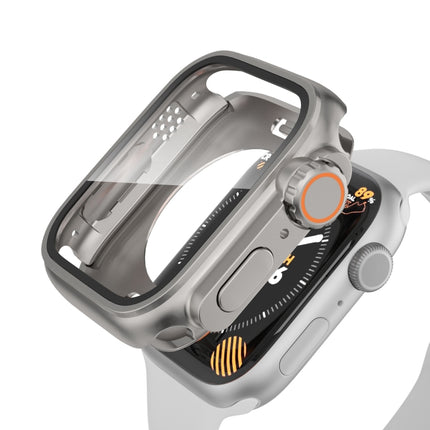 Change to Ultra 49mm Waterproof All-Inclusive Film Hybrid PC Watch Case, For Apple Watch Series 6 / 5 / 4 / SE 44mm, For Apple Watch Series 6 / 5 / 4 / SE 40mm, For Apple Watch Series 9 / 8 / 7 45mm, For Apple Watch Series 9 / 8 / 7 41mm - DealBuddy