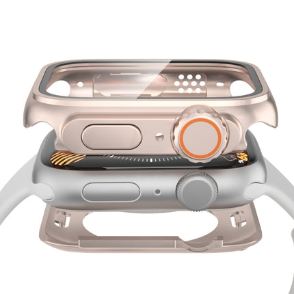 Change to Ultra 49mm Waterproof All-Inclusive Film Hybrid PC Watch Case, For Apple Watch Series 6 / 5 / 4 / SE 44mm, For Apple Watch Series 6 / 5 / 4 / SE 40mm, For Apple Watch Series 9 / 8 / 7 45mm, For Apple Watch Series 9 / 8 / 7 41mm - DealBuddy