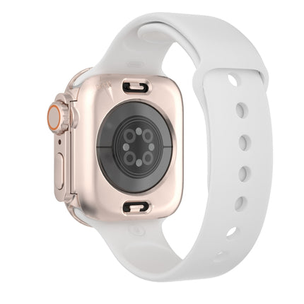 Change to Ultra 49mm Waterproof All-Inclusive Film Hybrid PC Watch Case, For Apple Watch Series 6 / 5 / 4 / SE 44mm, For Apple Watch Series 6 / 5 / 4 / SE 40mm, For Apple Watch Series 9 / 8 / 7 45mm, For Apple Watch Series 9 / 8 / 7 41mm - DealBuddy