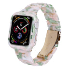 For Apple Watch Series 6/5/4/SE 40mm / Pink Flower
