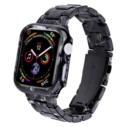 Printed Resin PC Watch Band Case Kit, For Apple Watch Series 6/5/4/SE 44mm, For Apple Watch Series 6/5/4/SE 40mm, For Apple Watch Series 9 / 8 / 7 45mm, For Apple Watch Series 9 / 8 / 7 41mm - DealBuddy