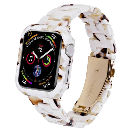 Printed Resin PC Watch Band Case Kit, For Apple Watch Series 6/5/4/SE 44mm, For Apple Watch Series 6/5/4/SE 40mm, For Apple Watch Series 9 / 8 / 7 45mm, For Apple Watch Series 9 / 8 / 7 41mm - DealBuddy