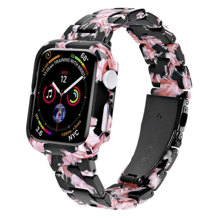 Printed Resin PC Watch Band Case Kit, For Apple Watch Series 6/5/4/SE 44mm, For Apple Watch Series 6/5/4/SE 40mm, For Apple Watch Series 9 / 8 / 7 45mm, For Apple Watch Series 9 / 8 / 7 41mm - DealBuddy