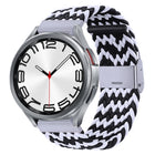 Nylon Braided Metal Buckle Watch Band