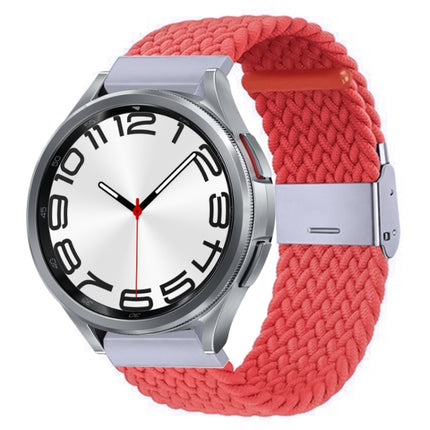 Nylon Braided Metal Buckle Watch Band