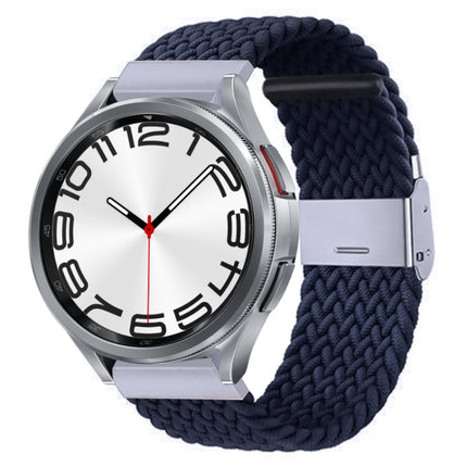 Nylon Braided Metal Buckle Watch Band