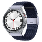 Nylon Braided Metal Buckle Watch Band