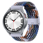 Nylon Braided Metal Buckle Watch Band