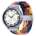 Nylon Braided Metal Buckle Watch Band