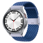 Nylon Braided Metal Buckle Watch Band