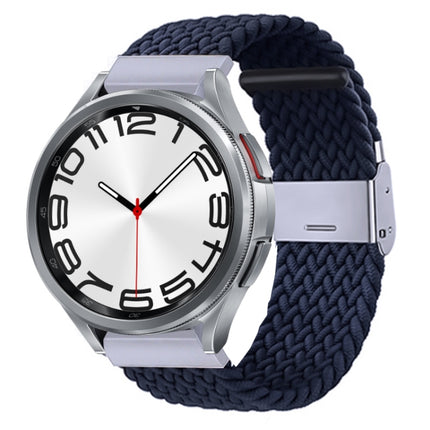 Nylon Braided Metal Buckle Watch Band