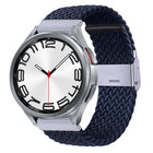Nylon Braided Metal Buckle Watch Band