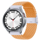 Nylon Braided Metal Buckle Watch Band