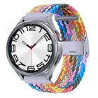 Nylon Braided Metal Buckle Watch Band
