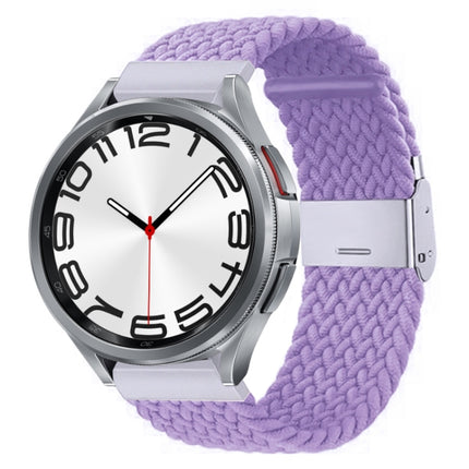 Nylon Braided Metal Buckle Watch Band