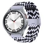 For Samsung Galaxy Watch 6 / 6 Classic / W Black White