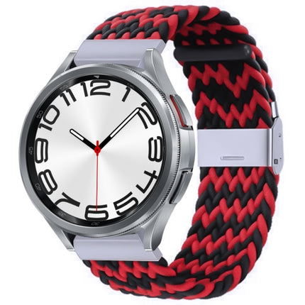 Nylon Braided Metal Buckle Watch Band