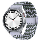 Nylon Braided Metal Buckle Watch Band