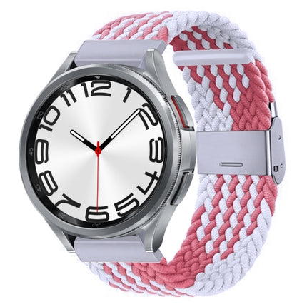 Nylon Braided Metal Buckle Watch Band, For Samsung Galaxy Watch 6 / 6 Classic - DealBuddy