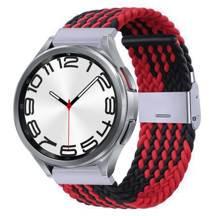 Nylon Braided Metal Buckle Watch Band