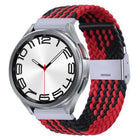 Nylon Braided Metal Buckle Watch Band