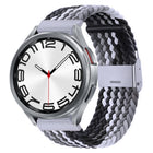 Nylon Braided Metal Buckle Watch Band