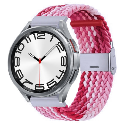 Nylon Braided Metal Buckle Watch Band