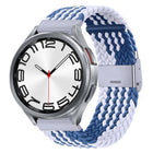 Nylon Braided Metal Buckle Watch Band