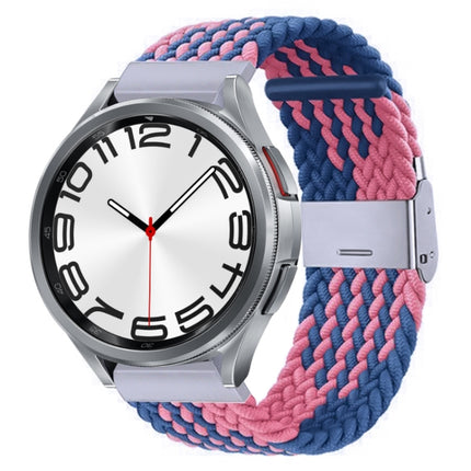 Nylon Braided Metal Buckle Watch Band