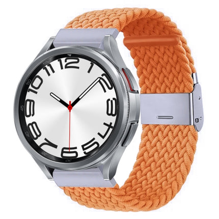 Nylon Braided Metal Buckle Watch Band