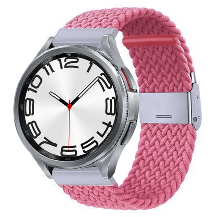 Nylon Braided Metal Buckle Watch Band