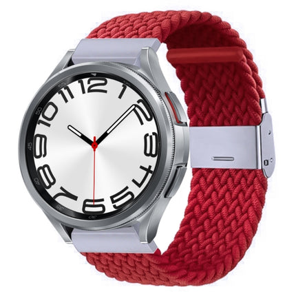 Nylon Braided Metal Buckle Watch Band