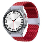 Nylon Braided Metal Buckle Watch Band